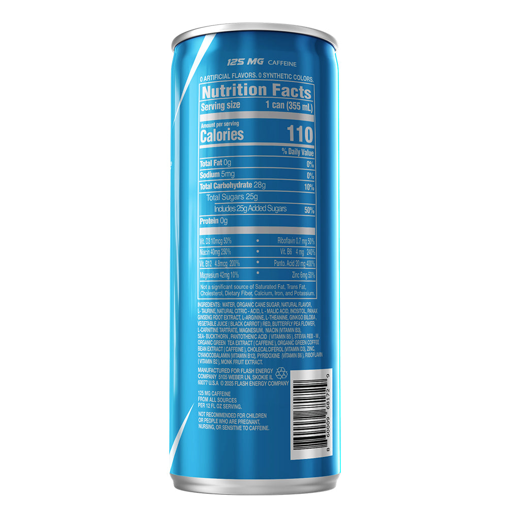 Blueberry Coconut Flash Energy Drink®  12 PK x 12 OZ